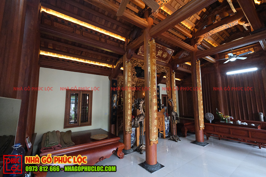 Gỗ lim Lào đến vẻ đẹp cho khối công trình 