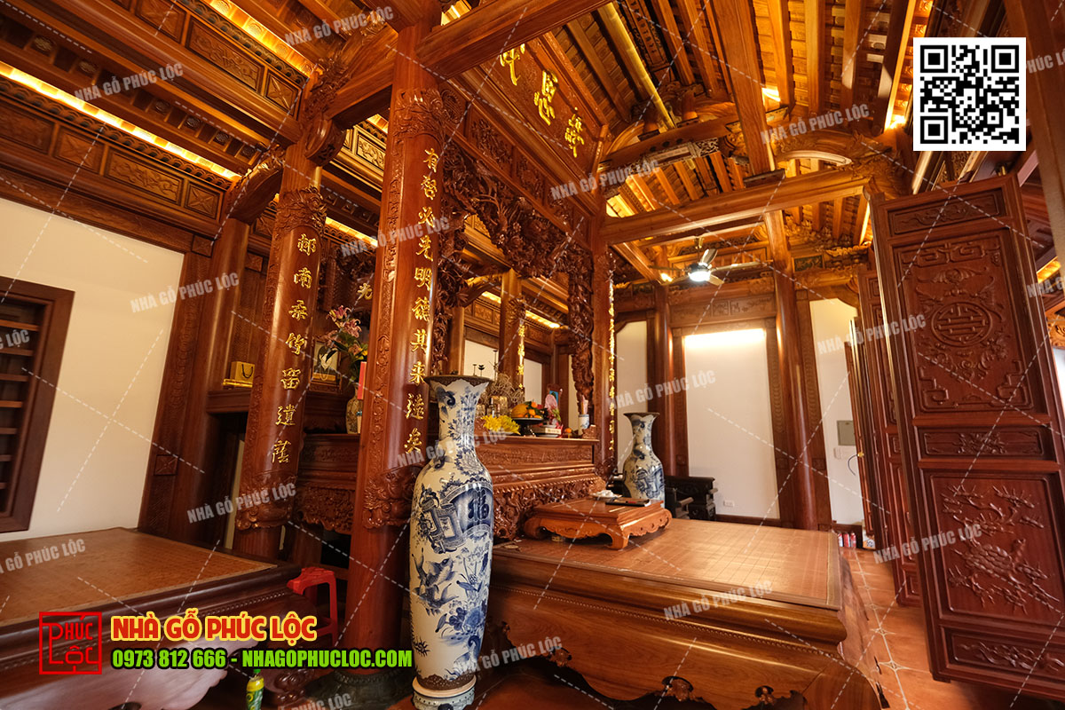 Đồ nội thất được làm từ gỗ lim Nam Phi