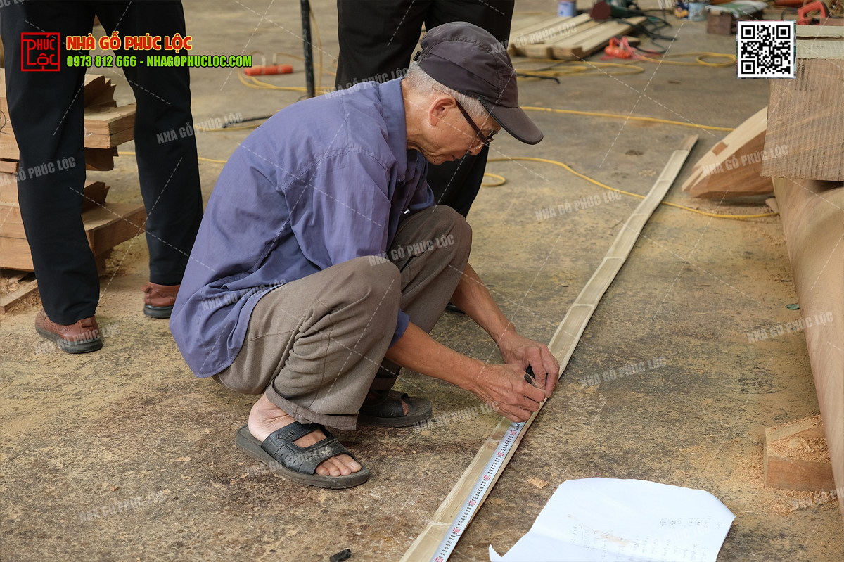 Kỹ thuật và tâm huyết với nghề mộc